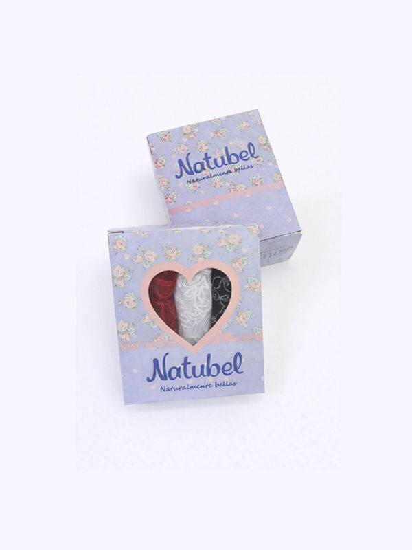Pack X3 Bombacha Colaless Regulable De Puntilla Y Tul Bordado