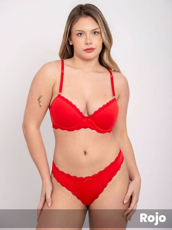 Taza Soft con Base en algodón- Lycra con Puntilla - Colaless