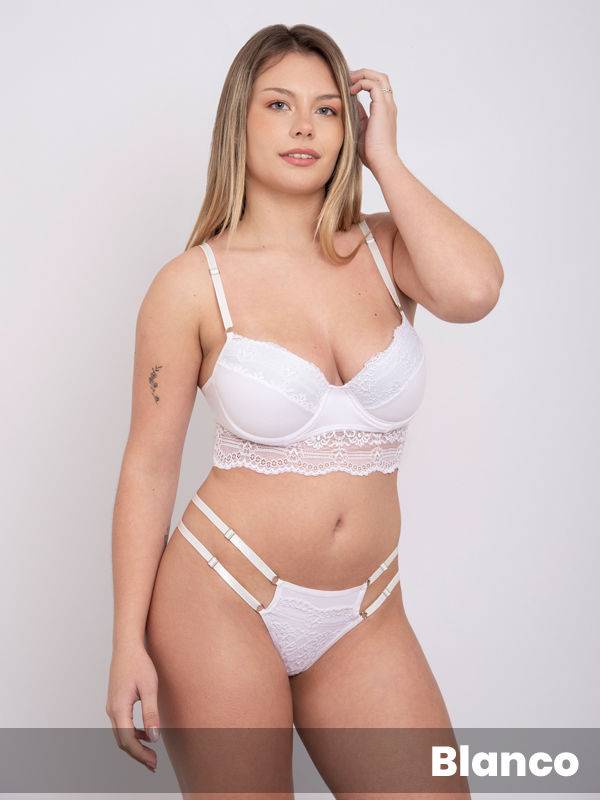 Conjunto de taza Soft con Base, Algodón,Lycra y punitlla - Colaless regulable do