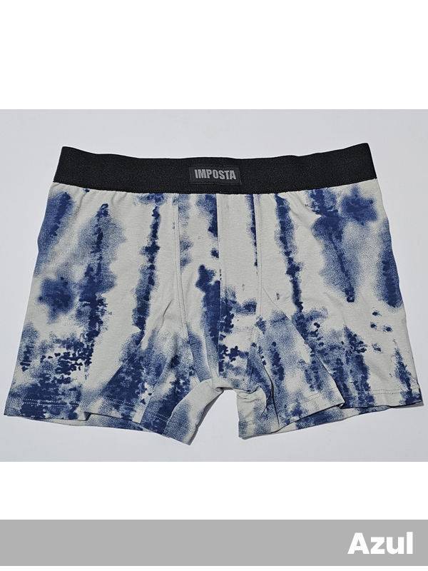 Boxer en algodón y lycra estampa BATIK