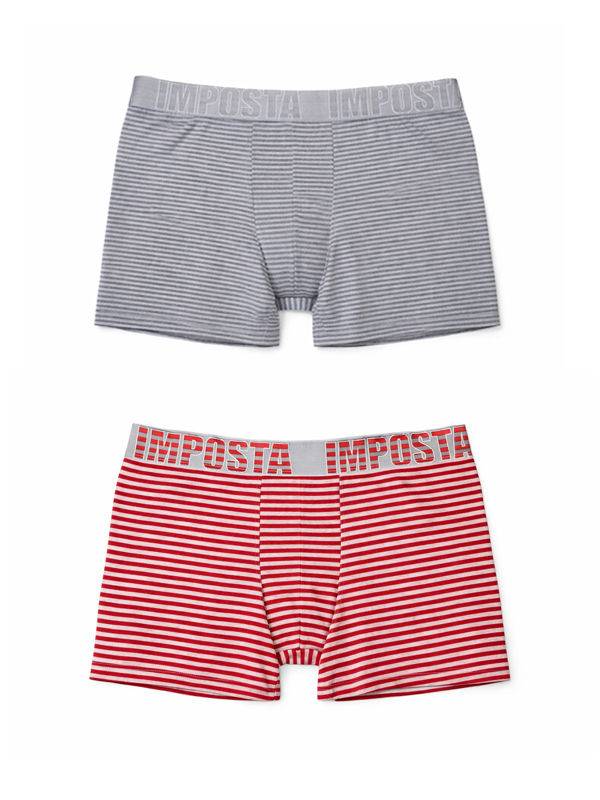 Pack X2 Bóxers estampados Rayado