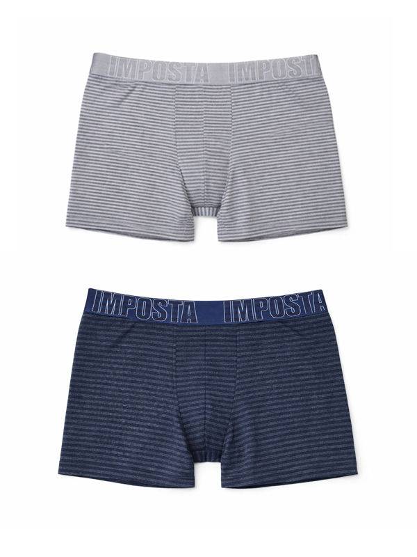 Pack X2 Bóxers estampados Rayado