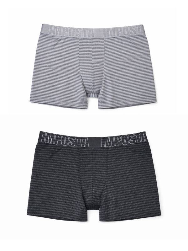 Pack X2 Bóxers estampados Rayado