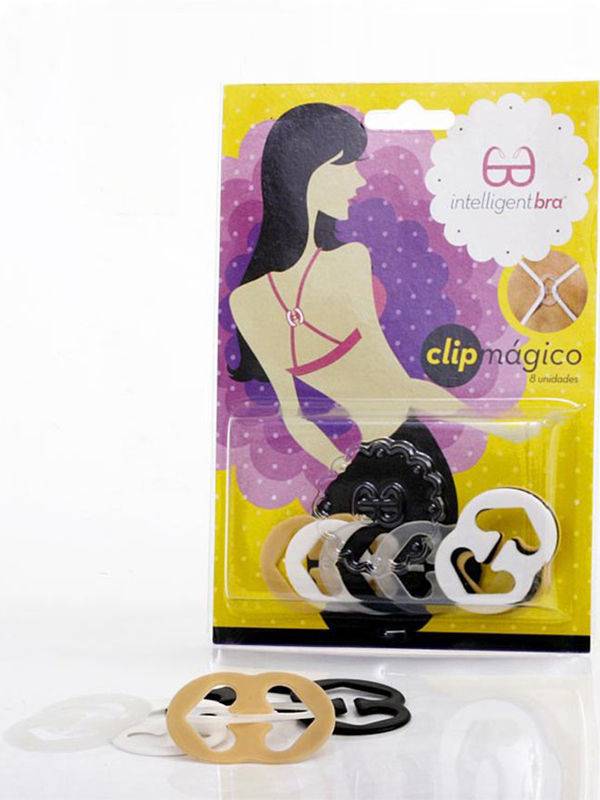 Clic magico. Evita caida de breteles. Pack x8 unidades.