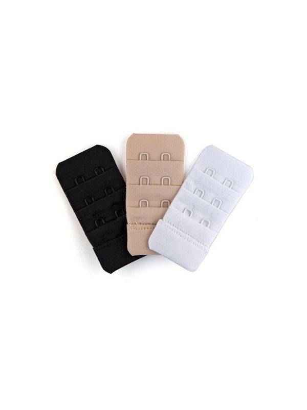 Bra extender tradicional sin elástico. Pack x3.