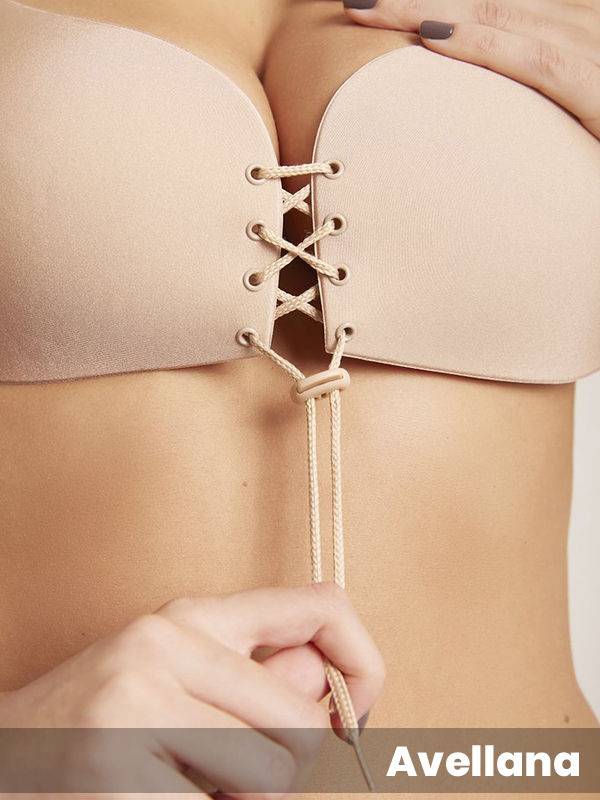 Invisible Bra con Cordones