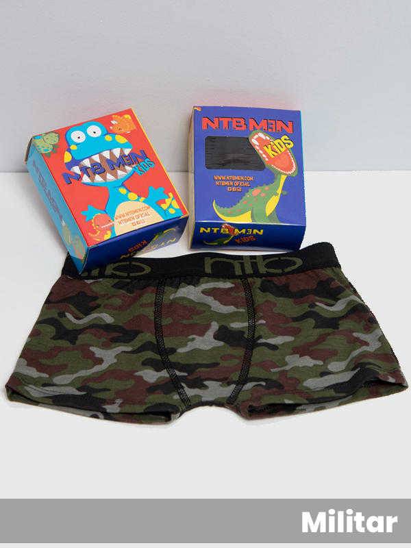 Boxer Juvenil Alg/Lycra Estampado Y Elastico Personalizado