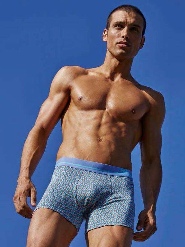 Boxer Algodón-Lycra Pinza Central Zeppelin