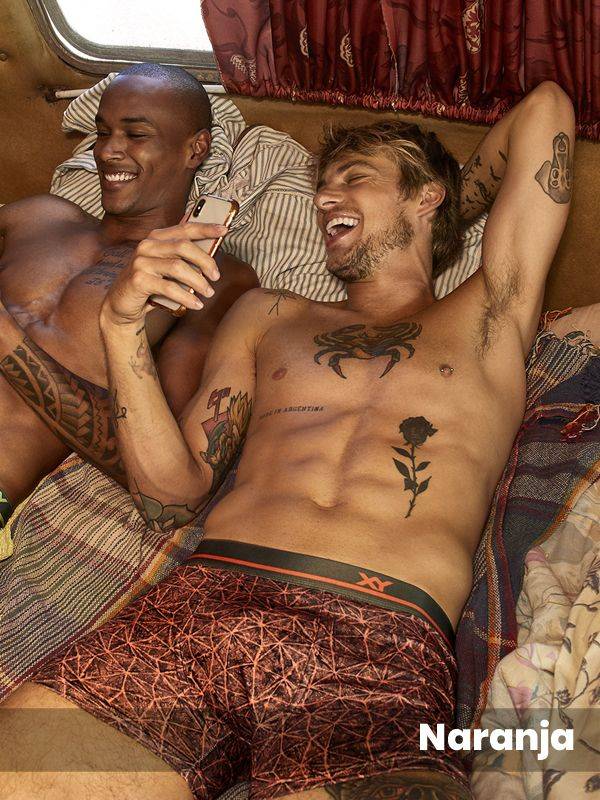 Boxer algodón-lycra estampado YUYOS
