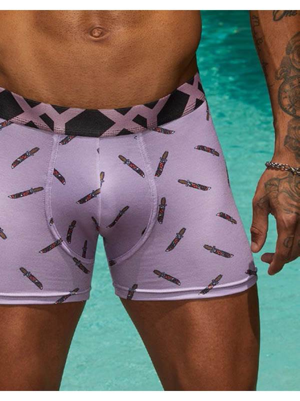 Boxer Algodón-Lycra Pinza Central Knives