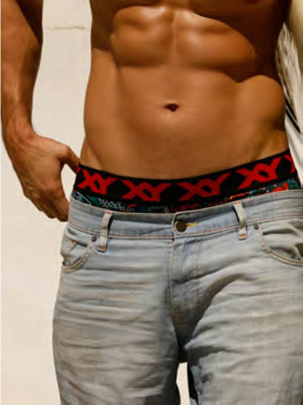 Boxer algodón-lycra pinza central Tradi Ink