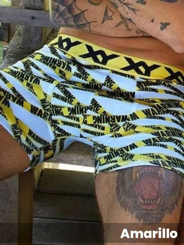 Boxer Algodón-Lycra Pinza Central Franjas