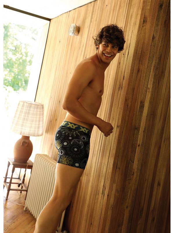 Boxer Algodón-Lycra Estampado Astro