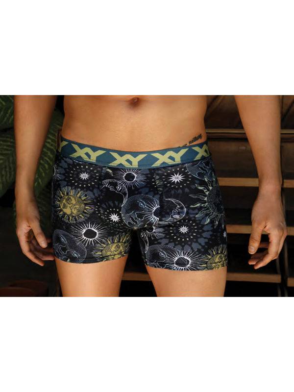 Boxer Algodón-Lycra Estampado Astro