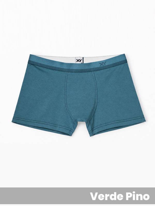 Boxer Algodón-Lycra Liso