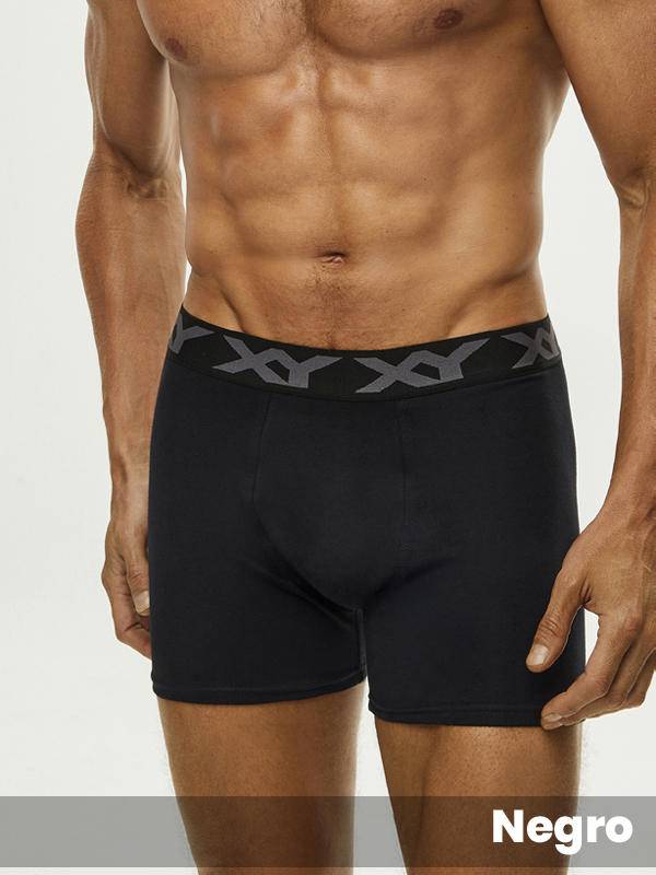 Boxer Algodón-Lycra Liso