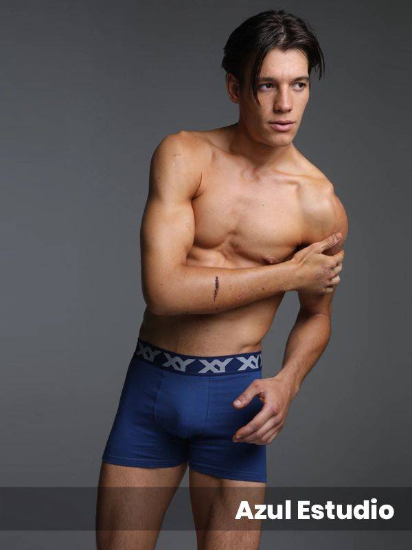 Boxer Algodón-Lycra Liso