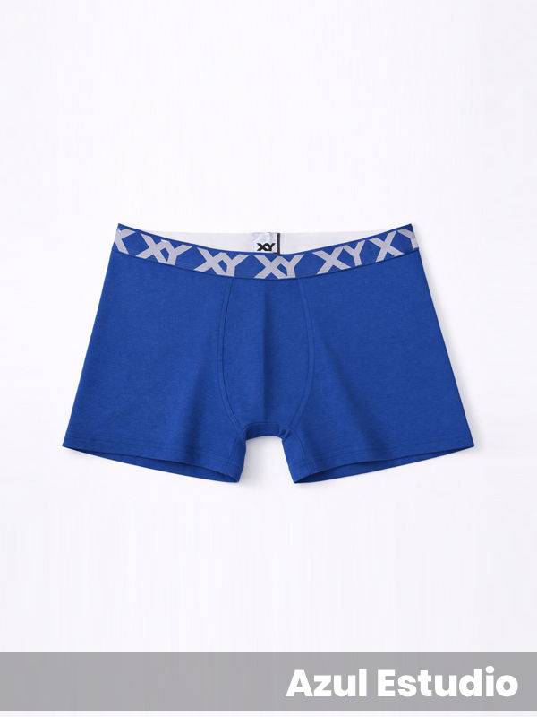 Boxer Algodón-Lycra Liso