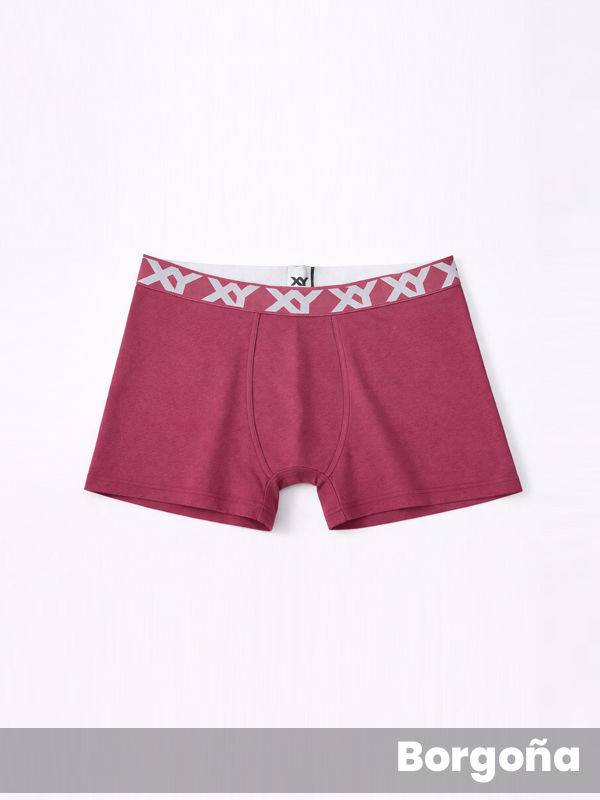 Boxer Algodón-Lycra Liso