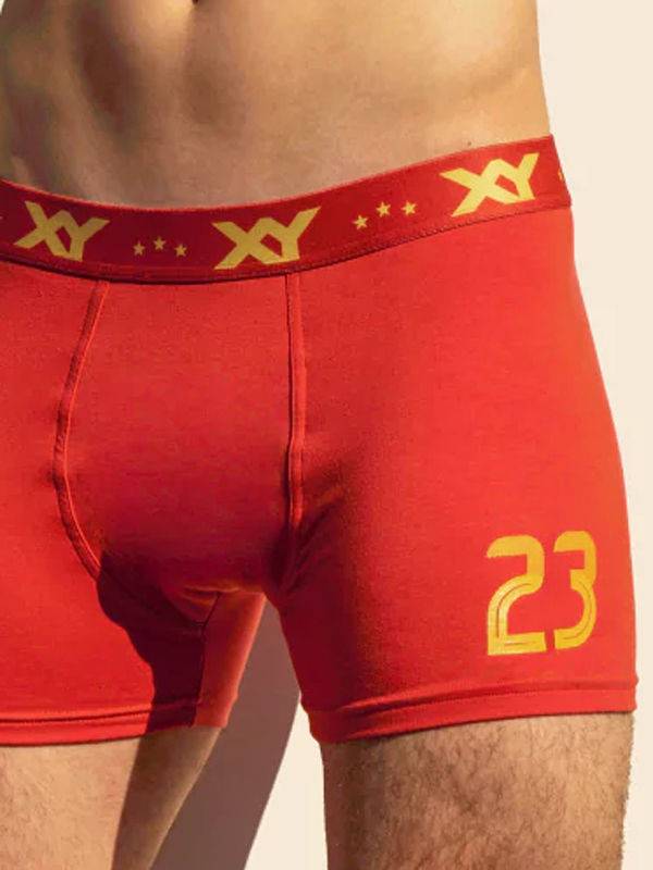 Bóxer algodón-lycra liso Dibu