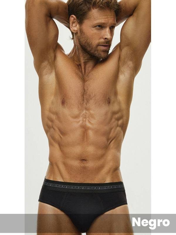 Slip algodón-lycra Liso