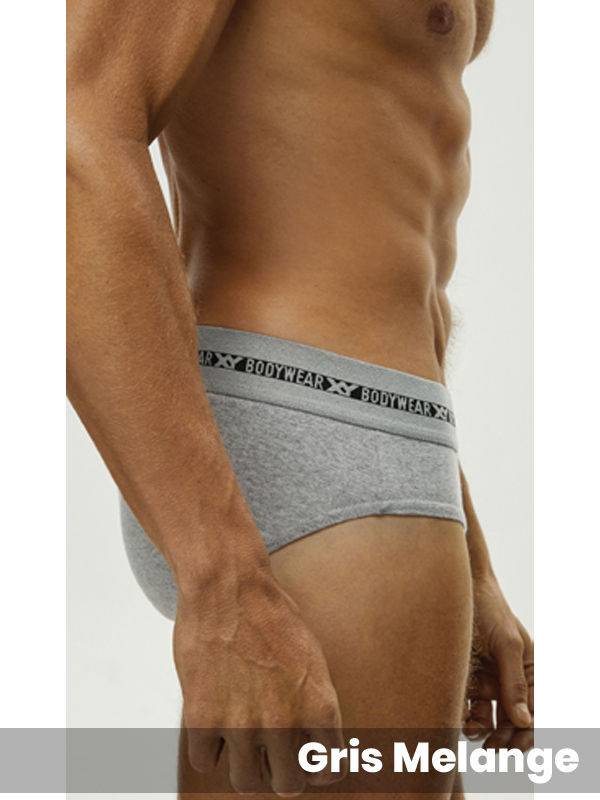 Slip algodón-lycra Liso