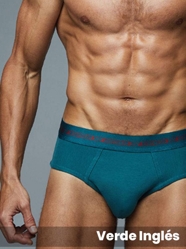 Slip Algodón-Lycra Liso