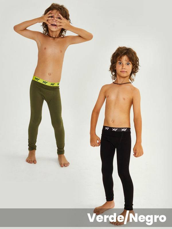 Boxer Largo Algodón Con Lycra Liso.