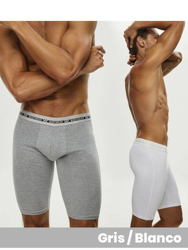 Calza algodón-lycra / pierna extra larga
