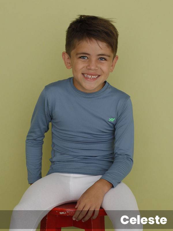 Camiseta Térmica De Microfibra Con Lycra. Interior Supersoft.