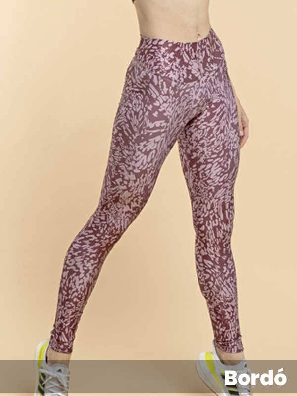 Leggins Microfibra Estampada con Bolsillo