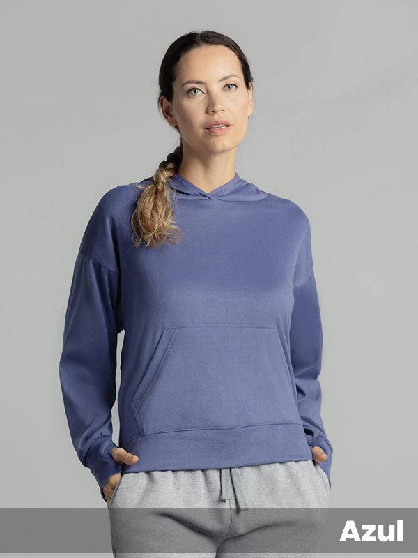 Buzo Con Capucha Micropolar Con Lycra