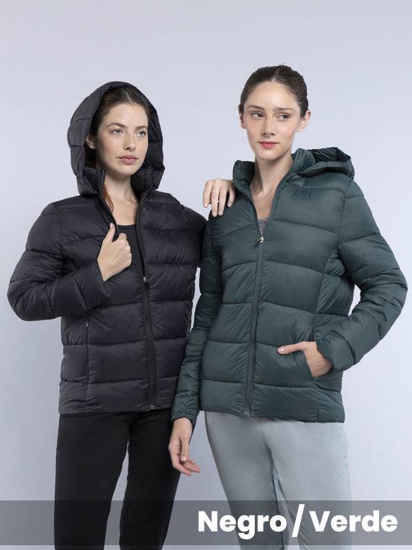 Campera Matelasse Con Capucha