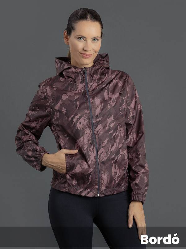 Campera Plana Estampada