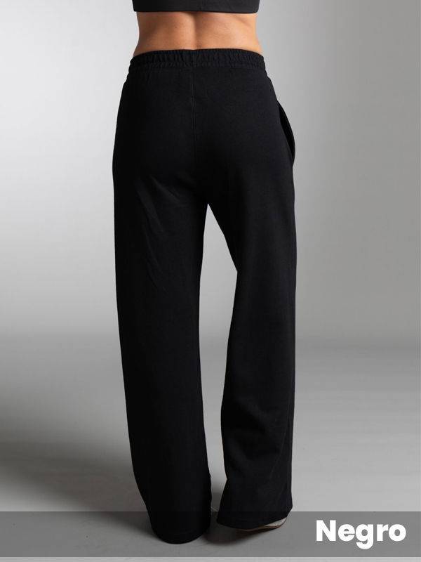 Pantalón ancho algodón Interfit