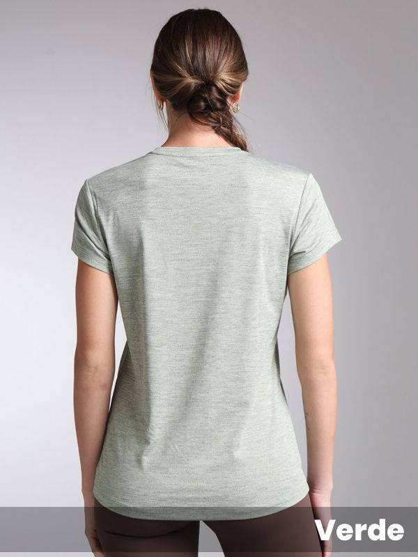 Remera manga corta técnica outdoor Granith con Protección UV