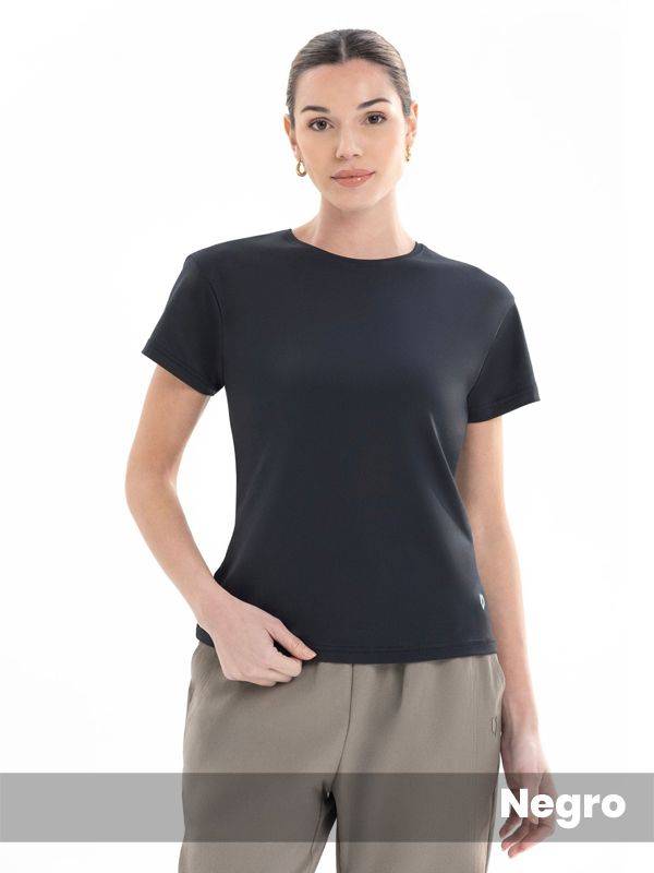 Remera manga corta microfibra Sensuale