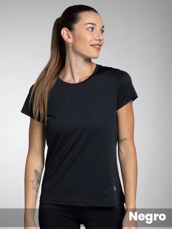 Remera manga corta microfibra Sensuale