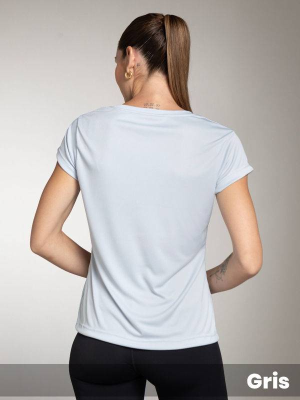 Remera manga corta microfibra Sensuale