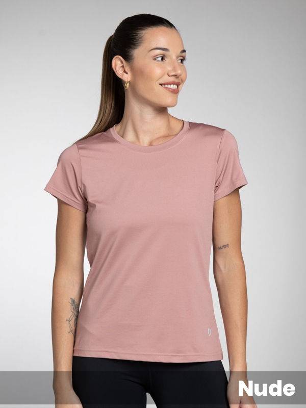 Remera manga corta microfibra Sensuale