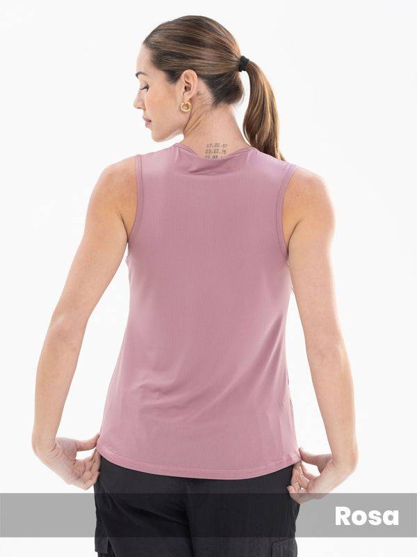Musculosa microfibra  fantasía