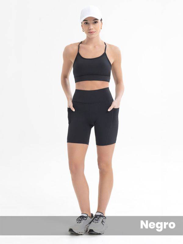 Biker con bolsillo Power Compression