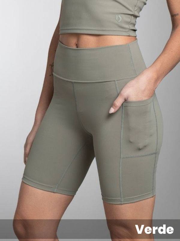 Biker con bolsillo Power Compression
