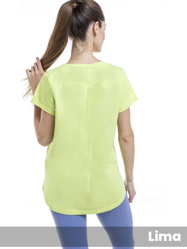 Remera Algodón Manga Corta Basic