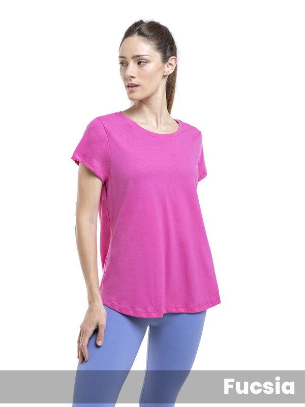 Remera Algodón Manga Corta Basic