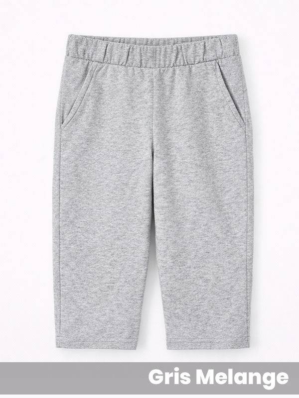 Pantalon capri rústico algodón