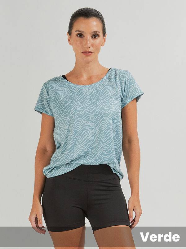 Remera Full Dri Estampada