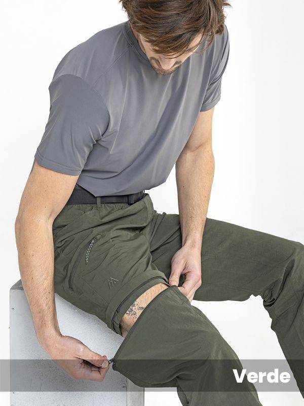 Pantalón convertible con cinturón Landscape water-repellent y secado rápido
