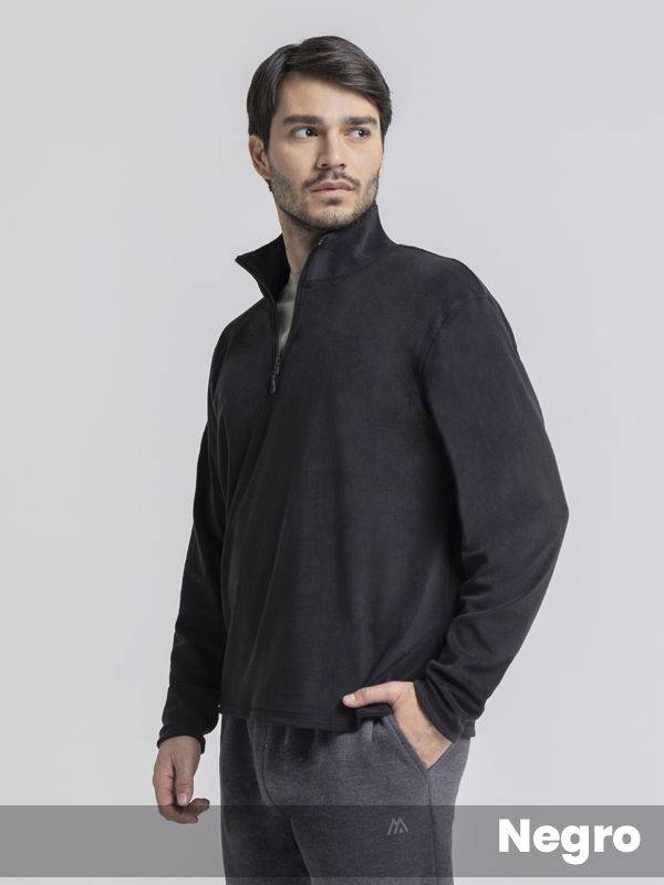 Buzo mediocierre micropolar con lycra