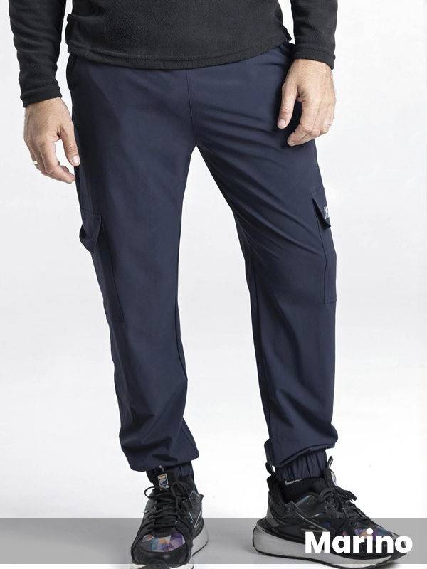 Pantalón cargo ripstop con lycra
